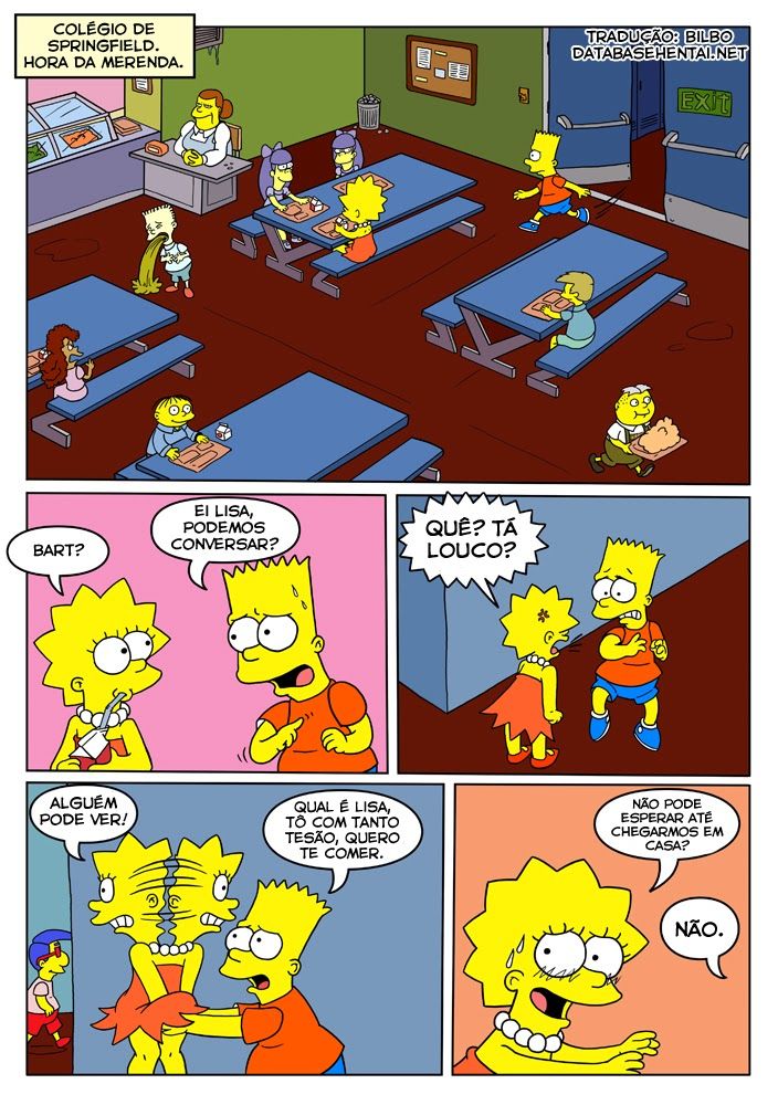 Bart e Lisa Simpsons – Sexo na Escola